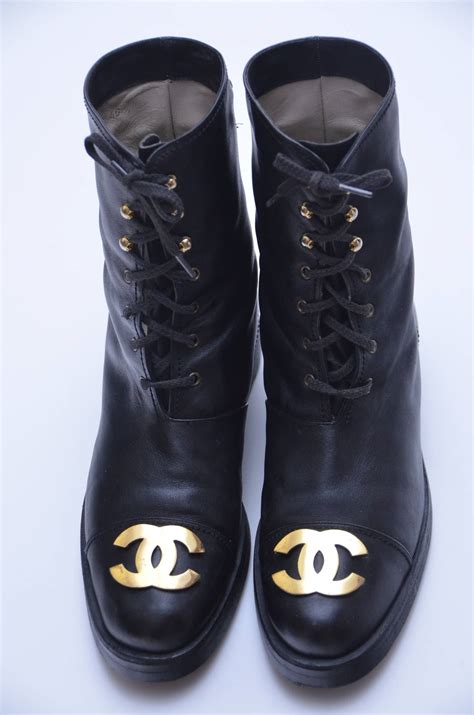 buy chanel combat boots|vintage chanel combat boots.